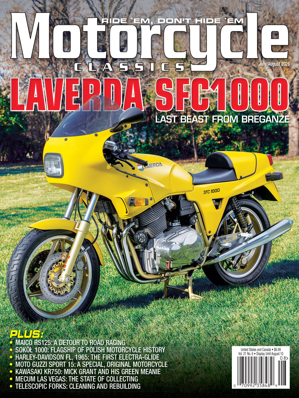 Motorcycle Classics July/August 2026